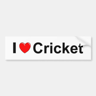 Cricket Bumper Sticker