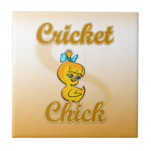 Cricket Chick Tile