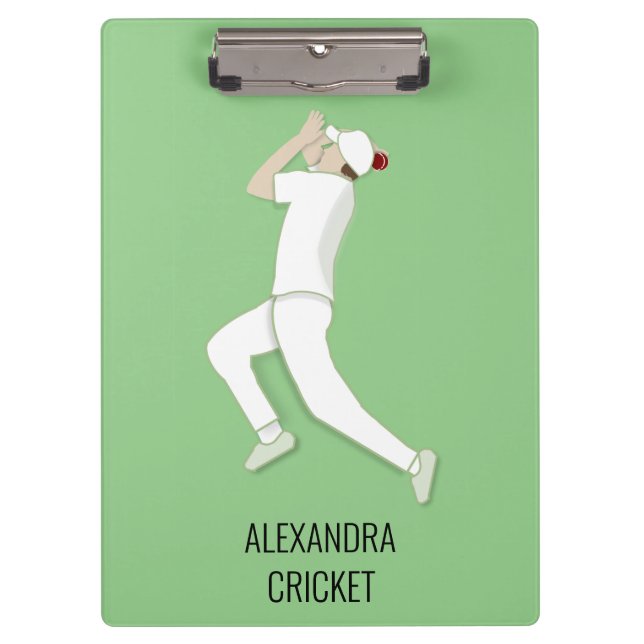Cricket Clipboard (Front)