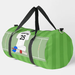 Cricket club fan/player duffle bag