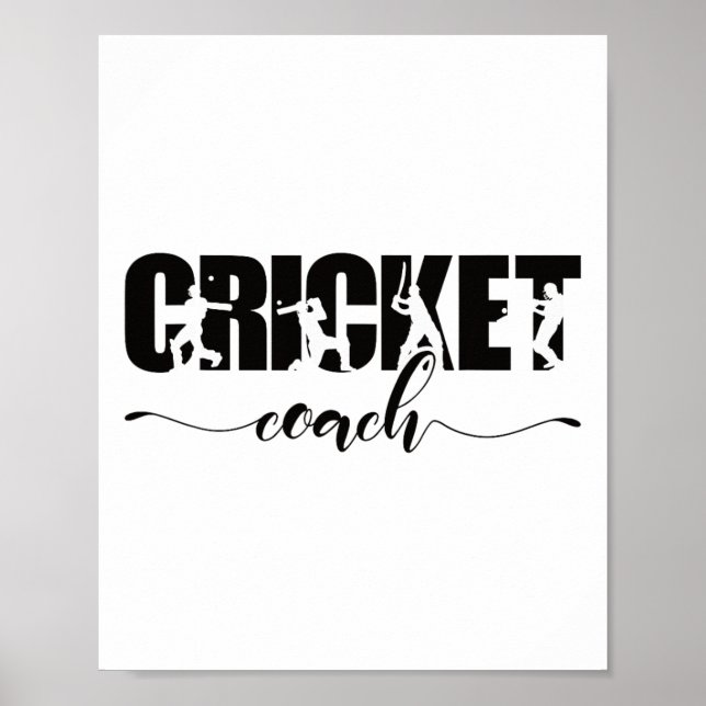 Cricket Coach  Poster (Front)