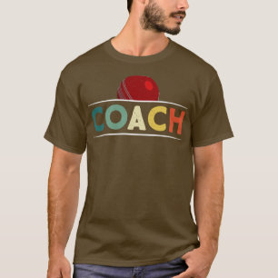 Cricket Coach Retro Vintage Style  T-Shirt