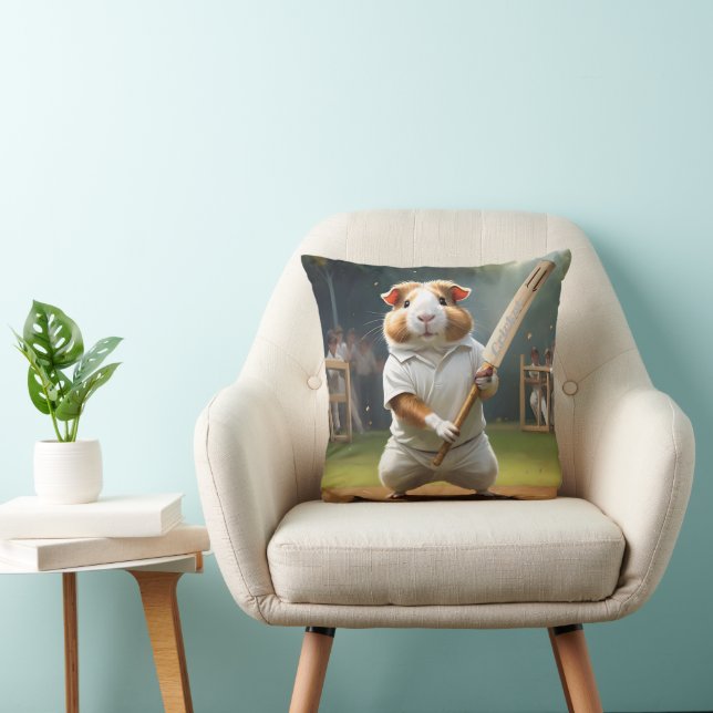 Cricket Craze: The Guinea Pigs Big Match Cushion (Chair)