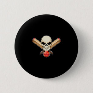 Cricket Cricket T Sports 6 Cm Round Badge