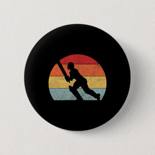 Cricket Cricketer Cricketers Men Women Kids Boys G 6 Cm Round Badge