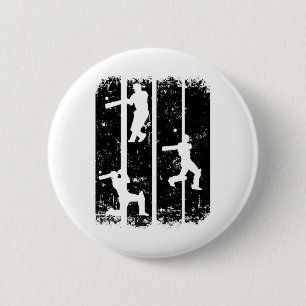 Cricket - Cricketing Cricket Sports Cricket Player 6 Cm Round Badge