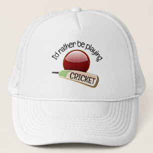 Cricket Design Hat