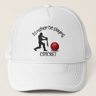 Cricket Design Hat