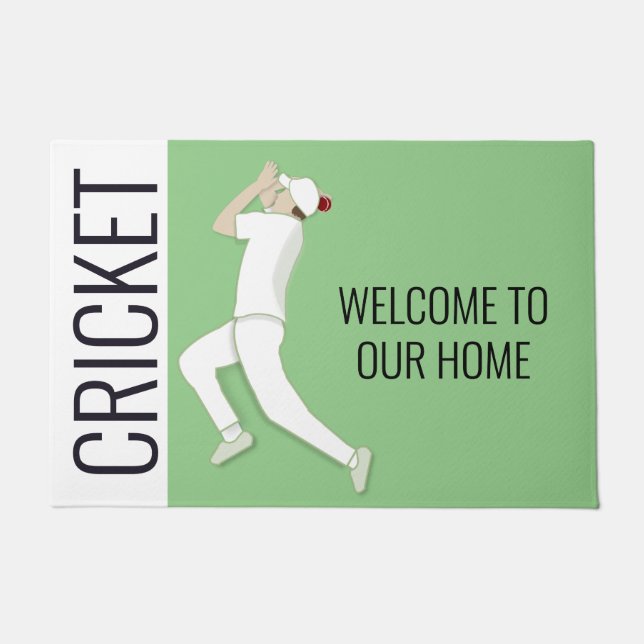 Cricket Doormat (Front)
