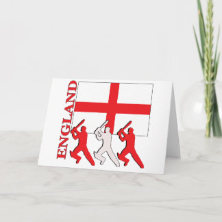 Cricket England Card