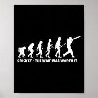 Cricket Evolution For Cricket Sports Player Funny