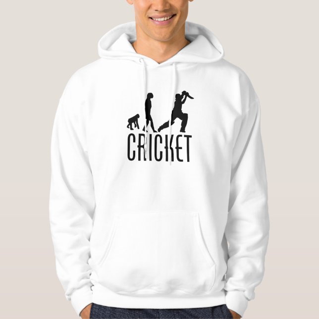 Cricket Evolution Hoodie (Front)