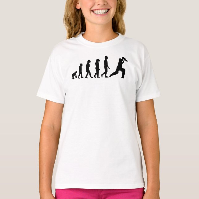Cricket Evolution T-Shirt (Front)