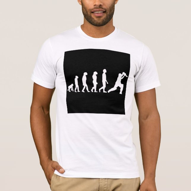 Cricket Evolution T-Shirt (Front)