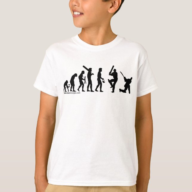 Cricket Evolution T-Shirt (Front)