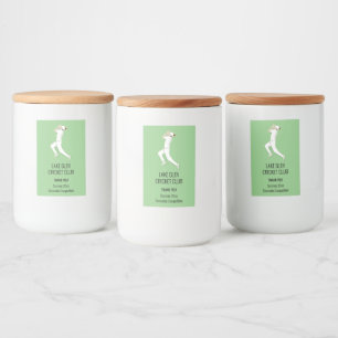 Cricket Food Label