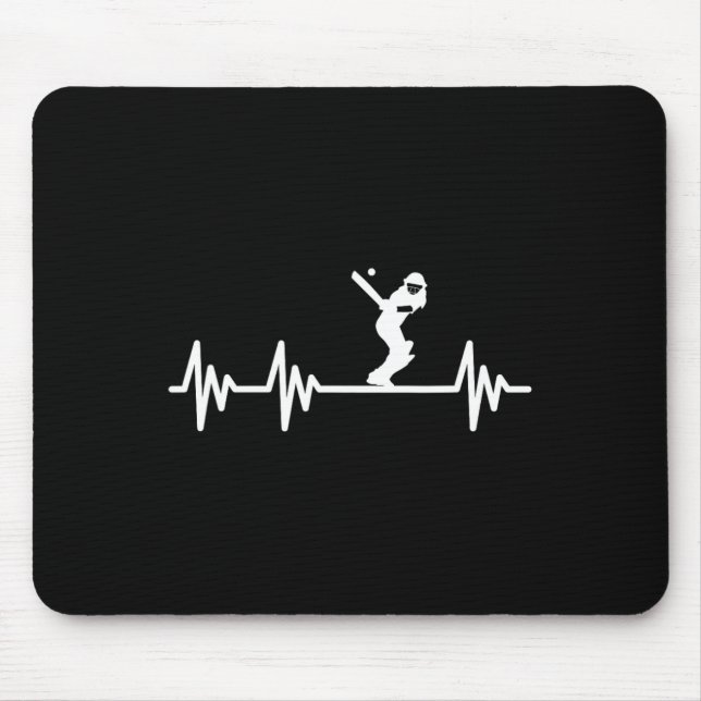 Cricket Heartbeat  Mouse Pad (Front)