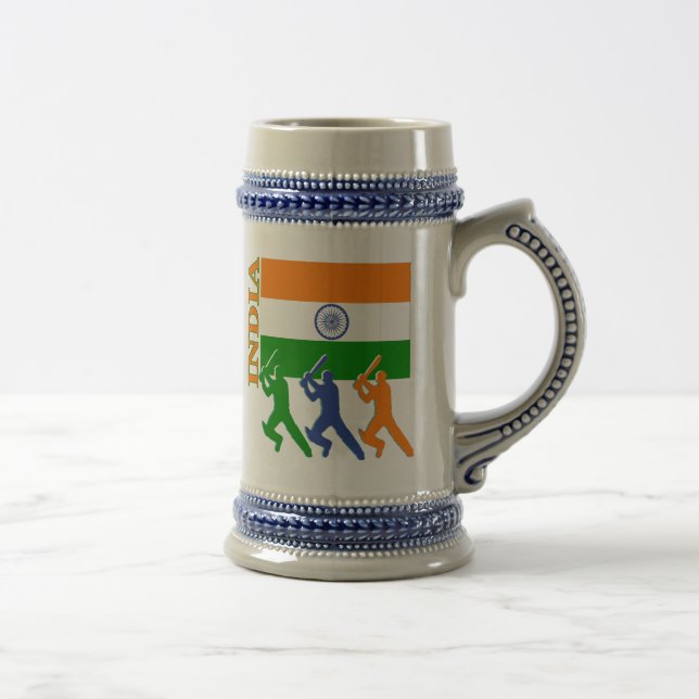 Cricket India Beer Stein (Right)