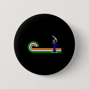 Cricket India For Cricketers Players And Indian Cr 6 Cm Round Badge