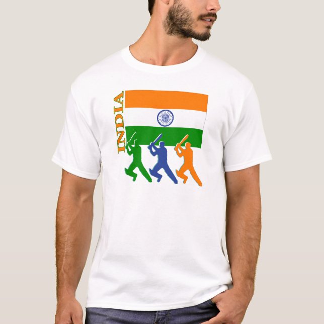 Cricket India T-Shirt (Front)