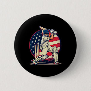 Cricket Inspirations 6 Cm Round Badge