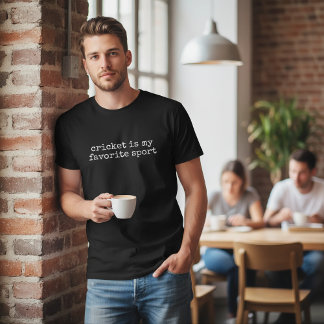 Cricket Is My Favorite Sport T-Shirt