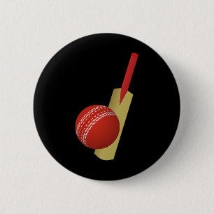 Cricket Ll 6 Cm Round Badge