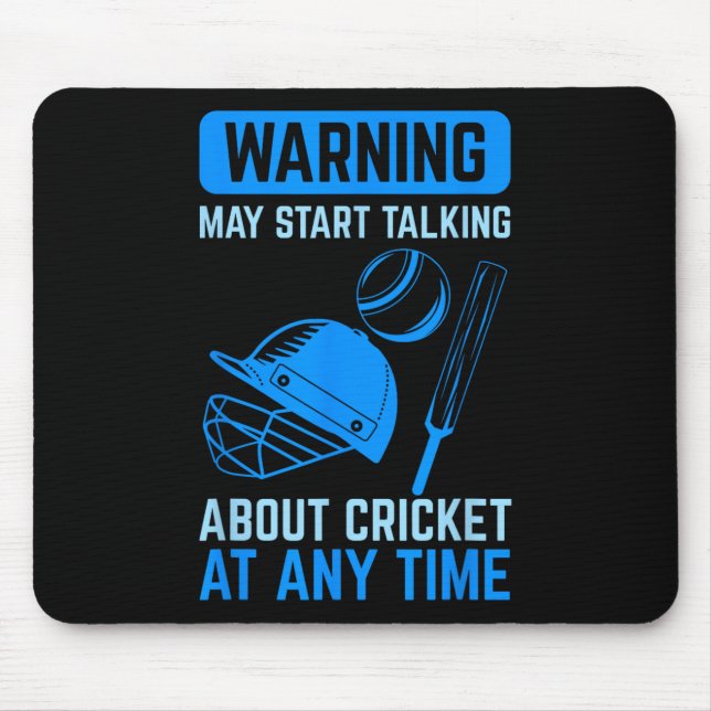 Cricket Ll Ll Game Cricket Player Cricket Men  Mouse Pad (Front)