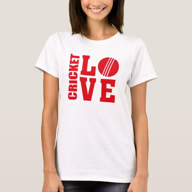Cricket Love, Cricket T-Shirt (Front)