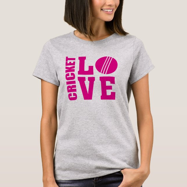 Cricket Love, Cricket T-Shirt (Front)