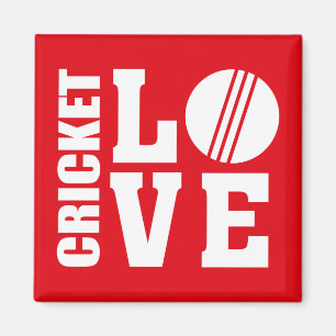 Cricket Love Magnet