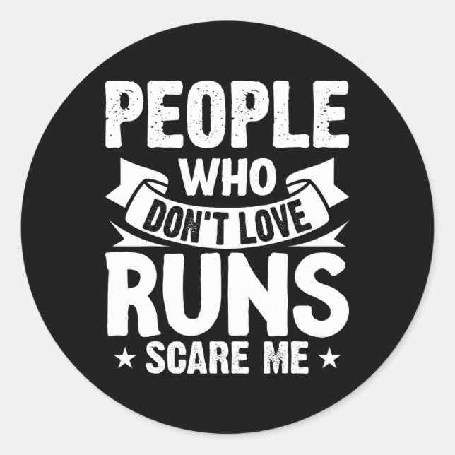 Cricket Meme Quote 1  Classic Round Sticker (Front)