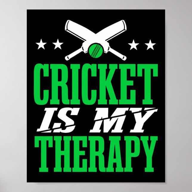 Cricket Men Cricket Player  Poster (Front)