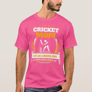 Cricket Mum Christmas Gift or Birthday Present T-Shirt