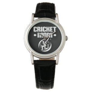 Cricket Mum Cricketer Son Cricket Lover Mother Watch