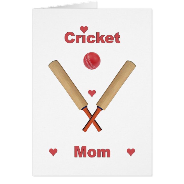 Cricket Mum Hearts (Front)