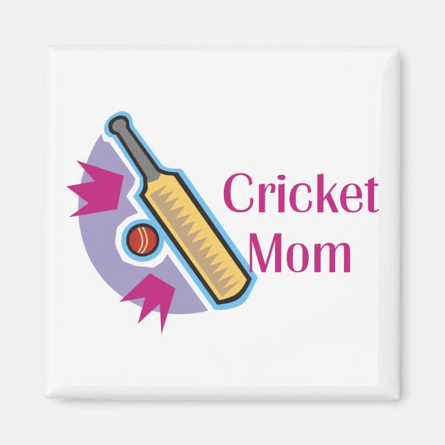 Cricket Mum Magnets (Front)