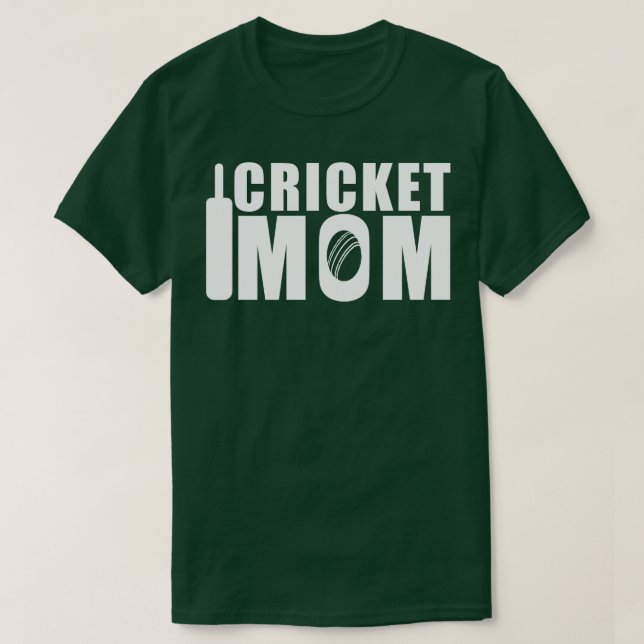 cricket mum T-Shirt (Design Front)