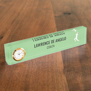 Cricket Nameplate