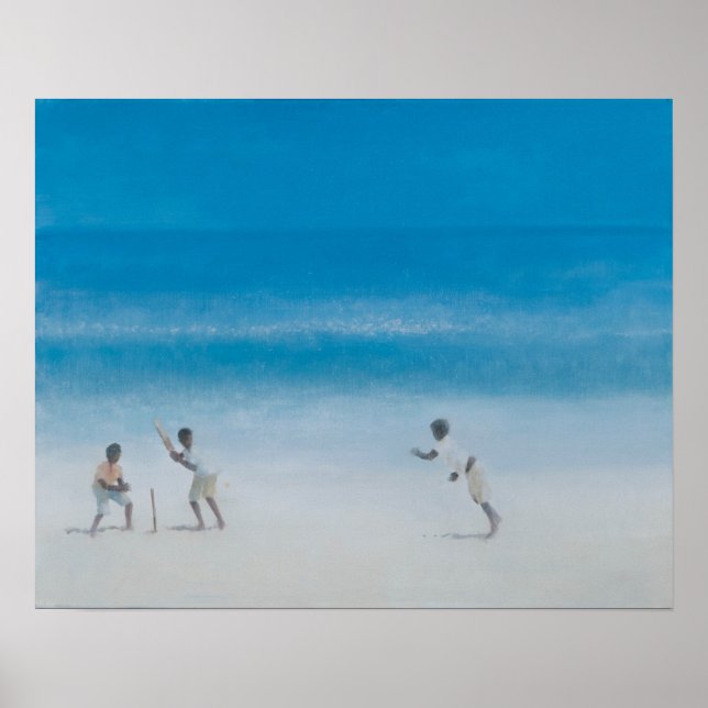 Cricket on the beach 2012 poster (Front)