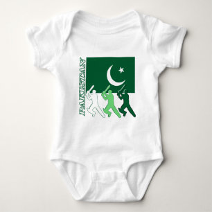 Cricket Pakistan Baby Bodysuit
