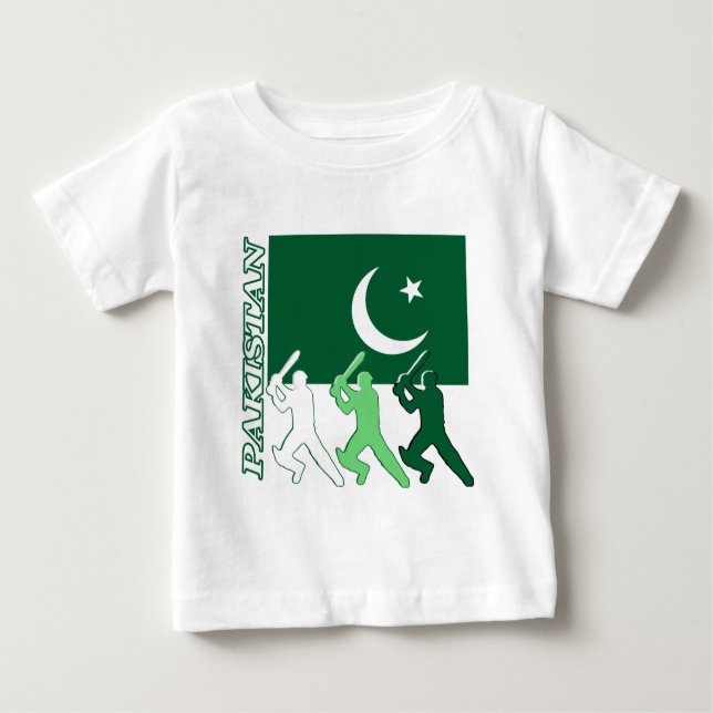 Cricket Pakistan Baby T-Shirt (Front)