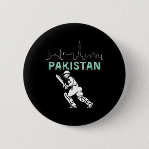 Cricket Pakistan Team Fans Lover Islamad Lahore Ka 6 Cm Round Badge