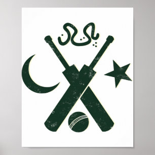 Cricket Pakistan (yellow Star Urdu)  Poster