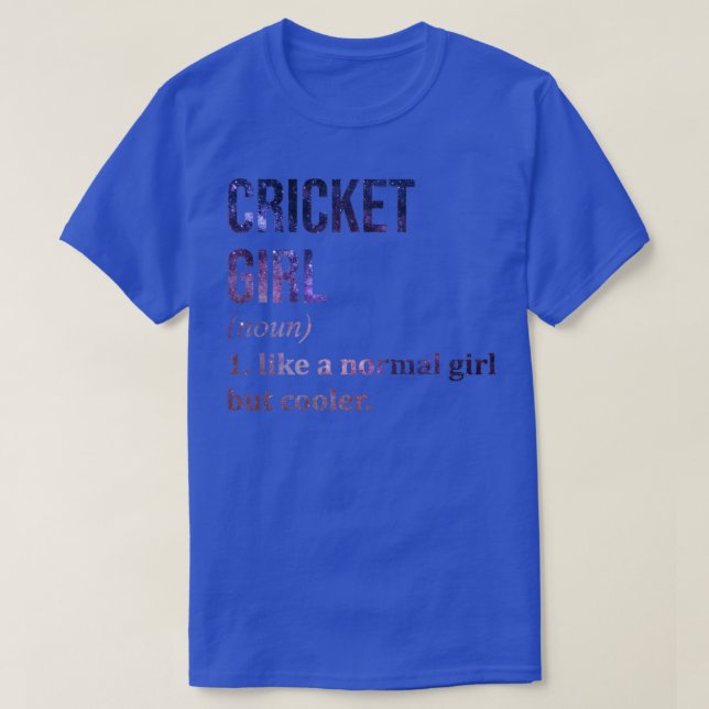 Cricket Player13  T-Shirt (Design Front)