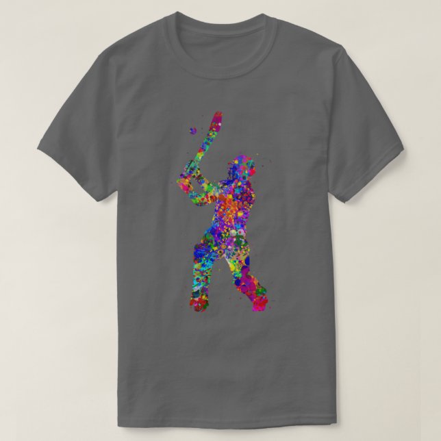 Cricket player3  T-Shirt (Design Front)