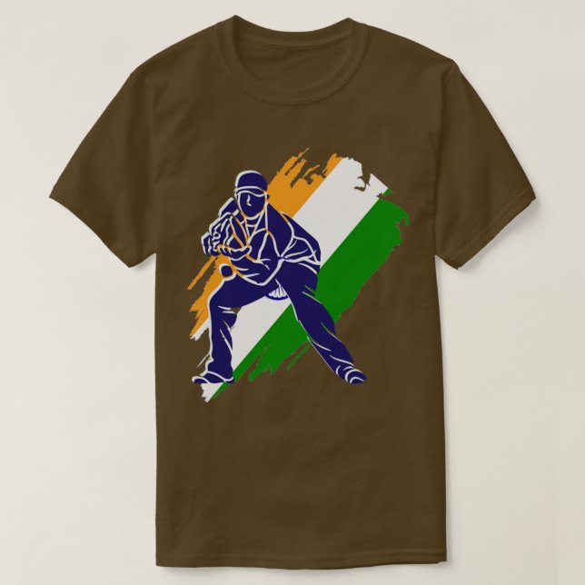 Cricket player4  T-Shirt (Design Front)