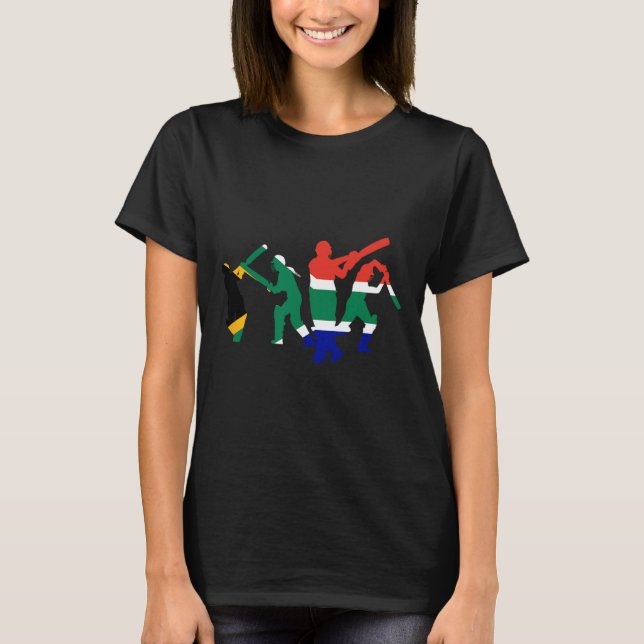 Cricket Player Designs 1  T-Shirt (Front)