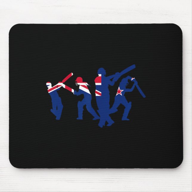 Cricket Player Designs  Mouse Pad (Front)