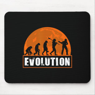 Cricket Player Funny Cricket Human Evolution Mouse Pad